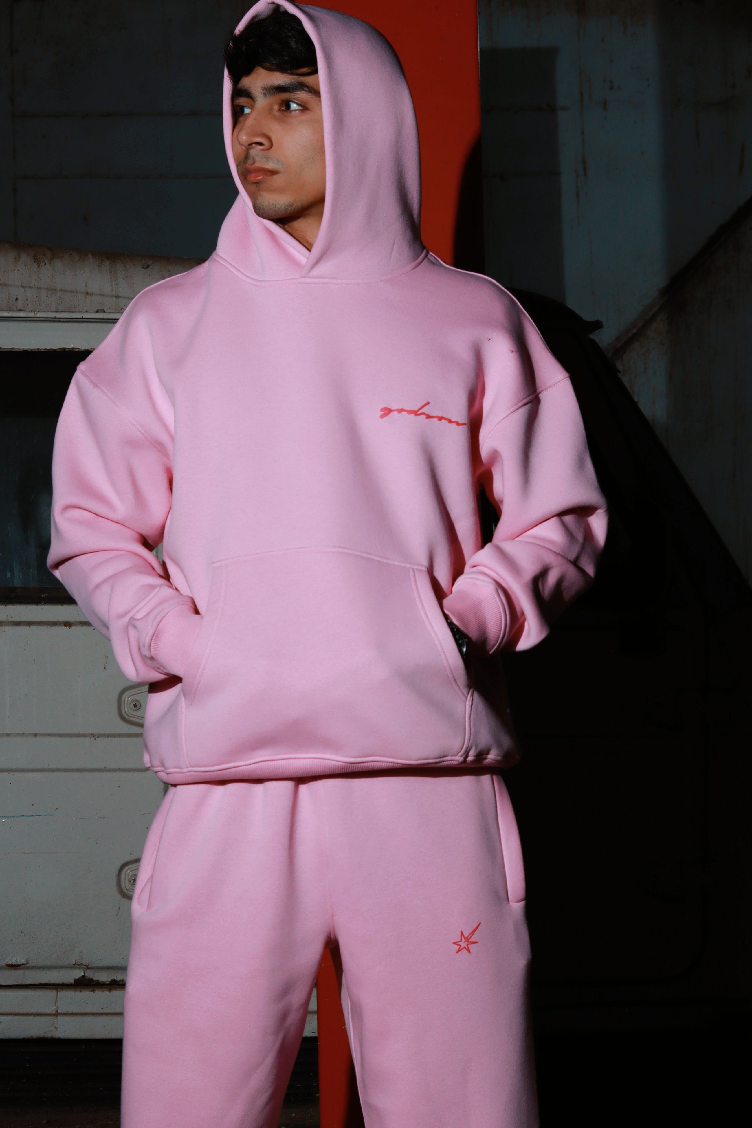 LHC HOODIE [PINK]