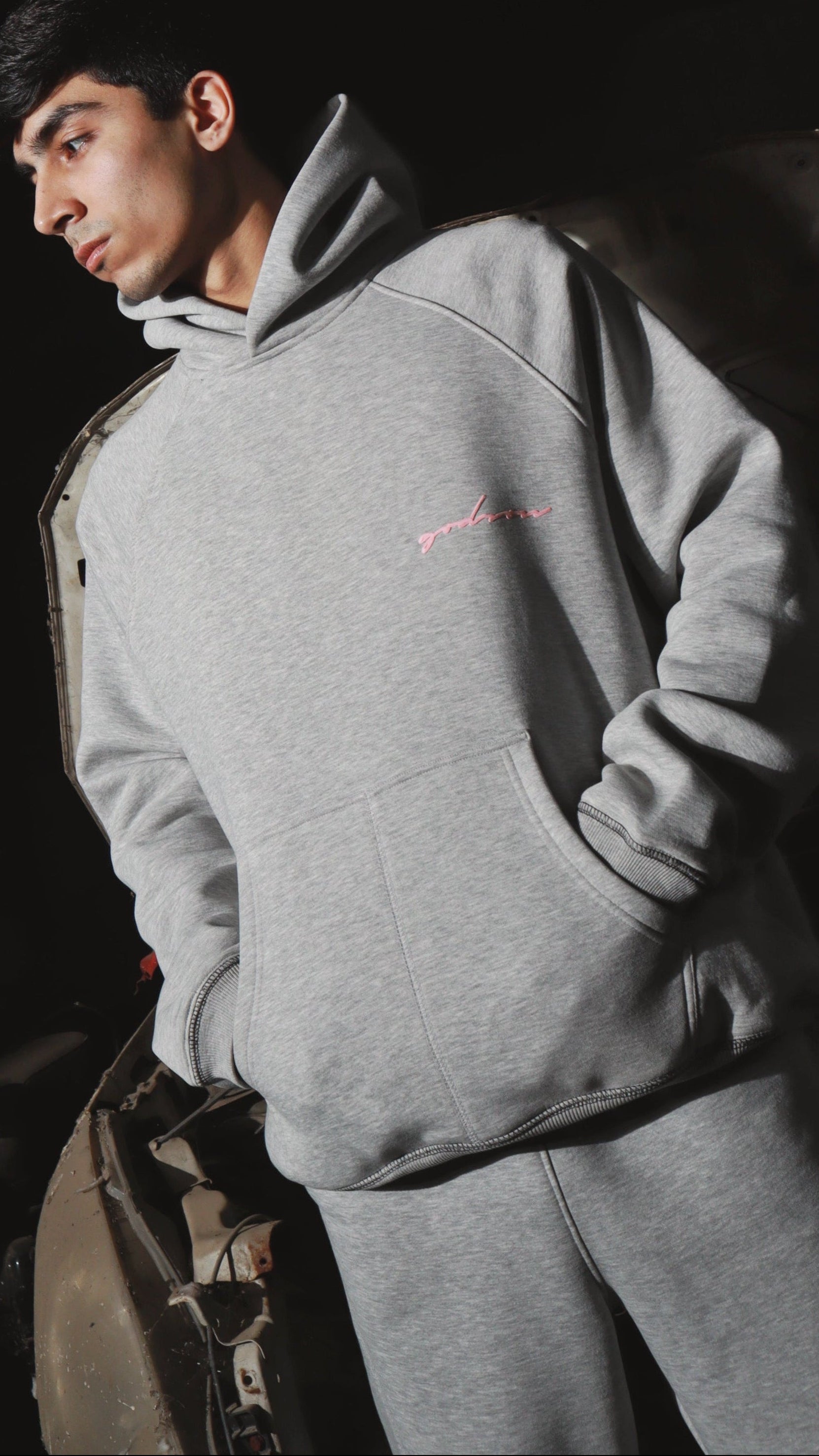 LHC HOODIE [GREY]