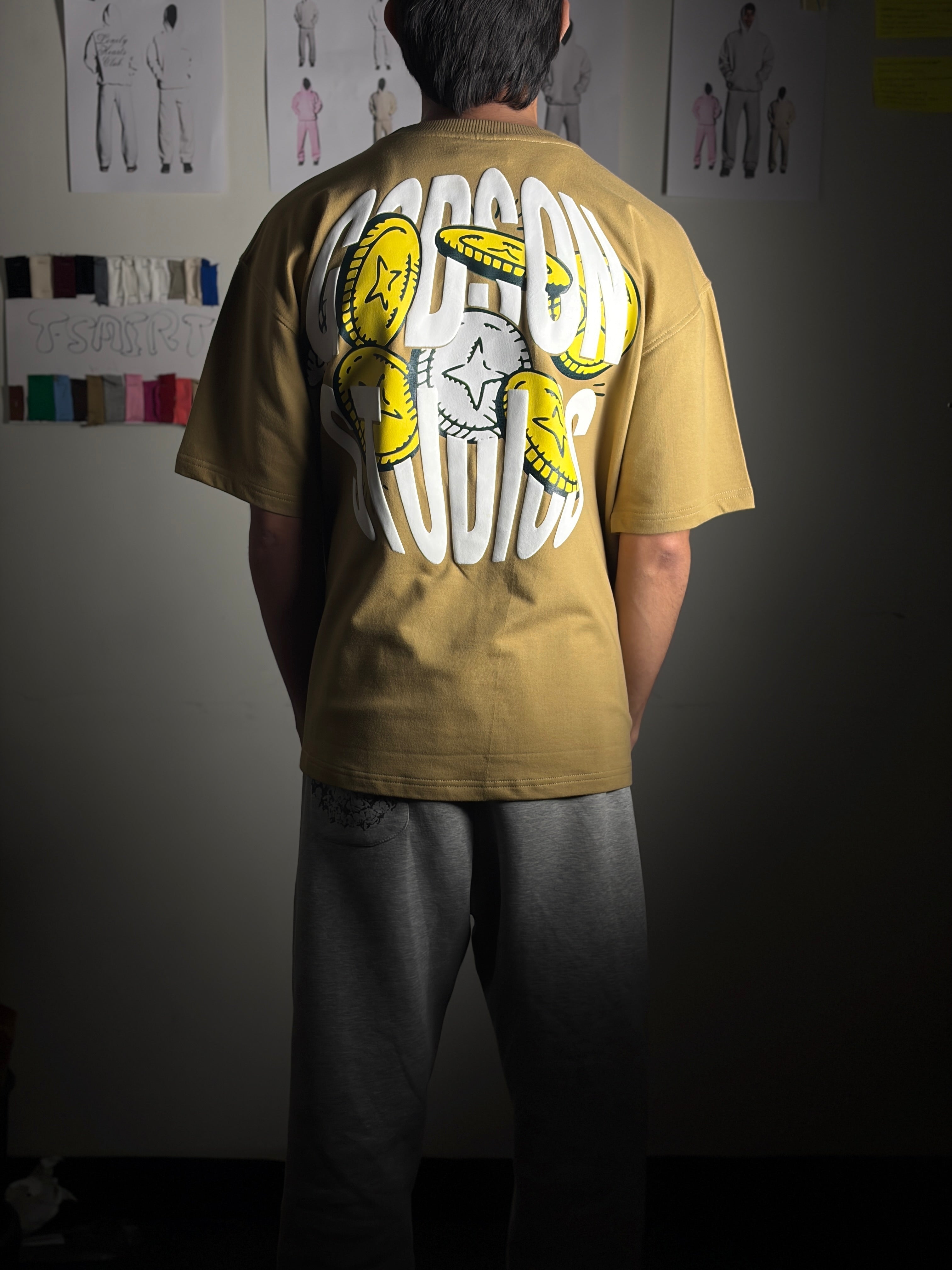 Shekels T-Shirt In Brown