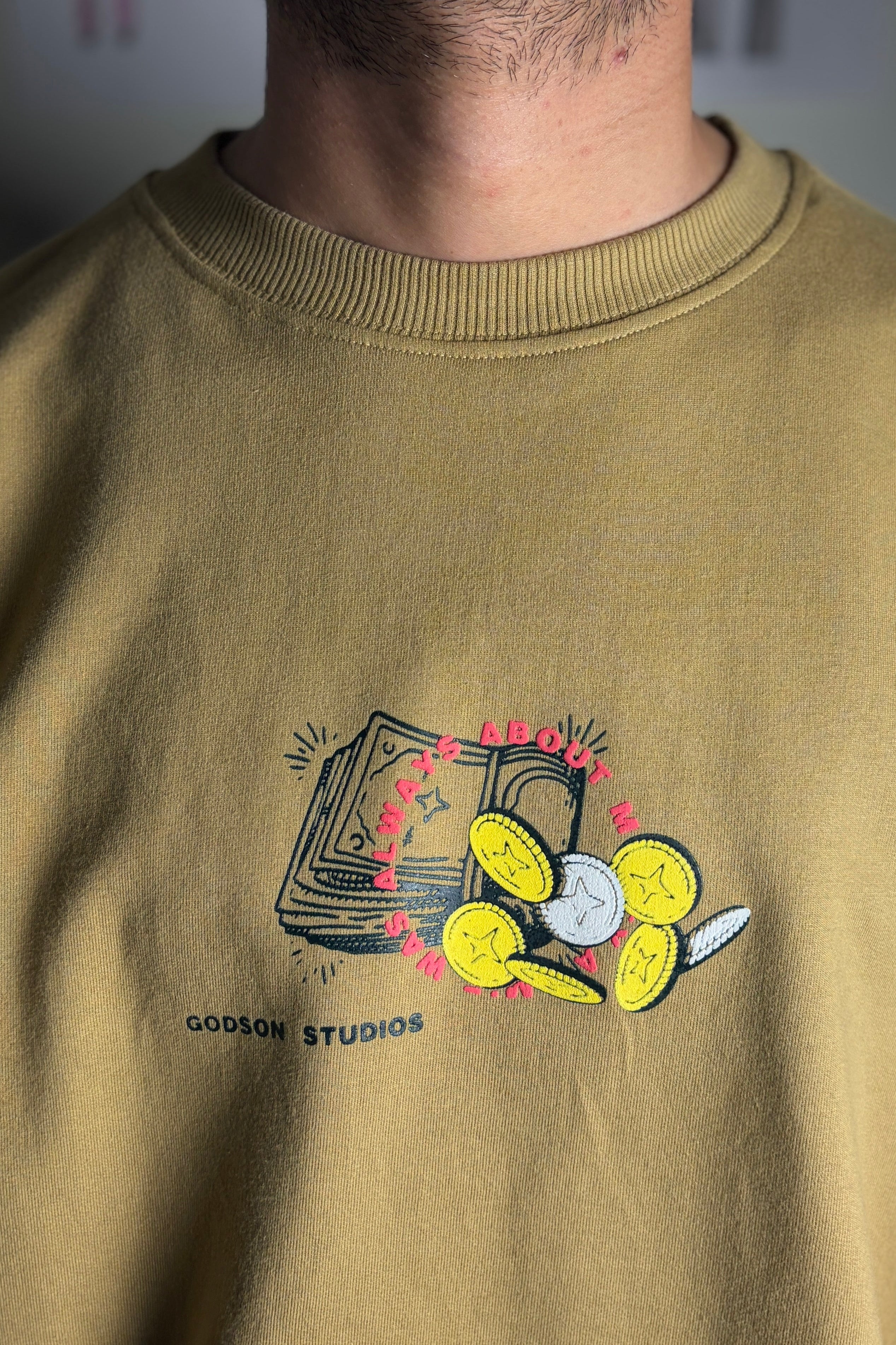 Shekels T-Shirt In Brown