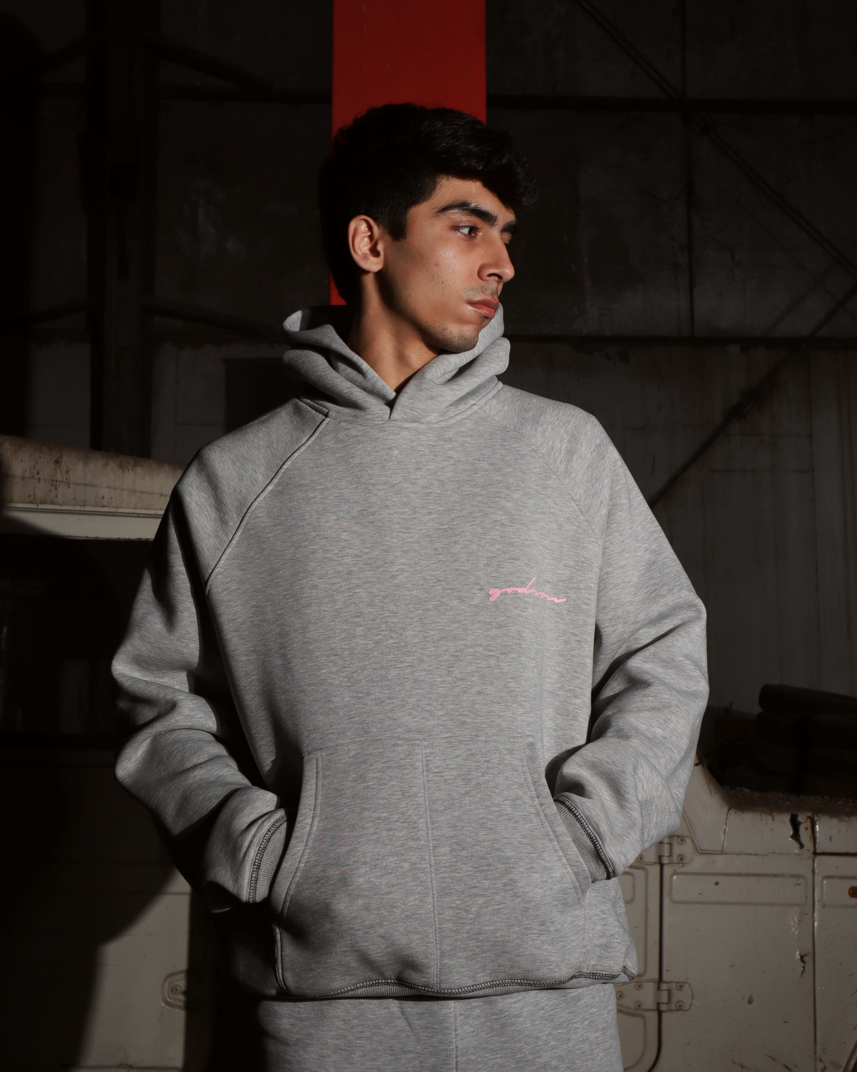 LHC HOODIE [GREY]
