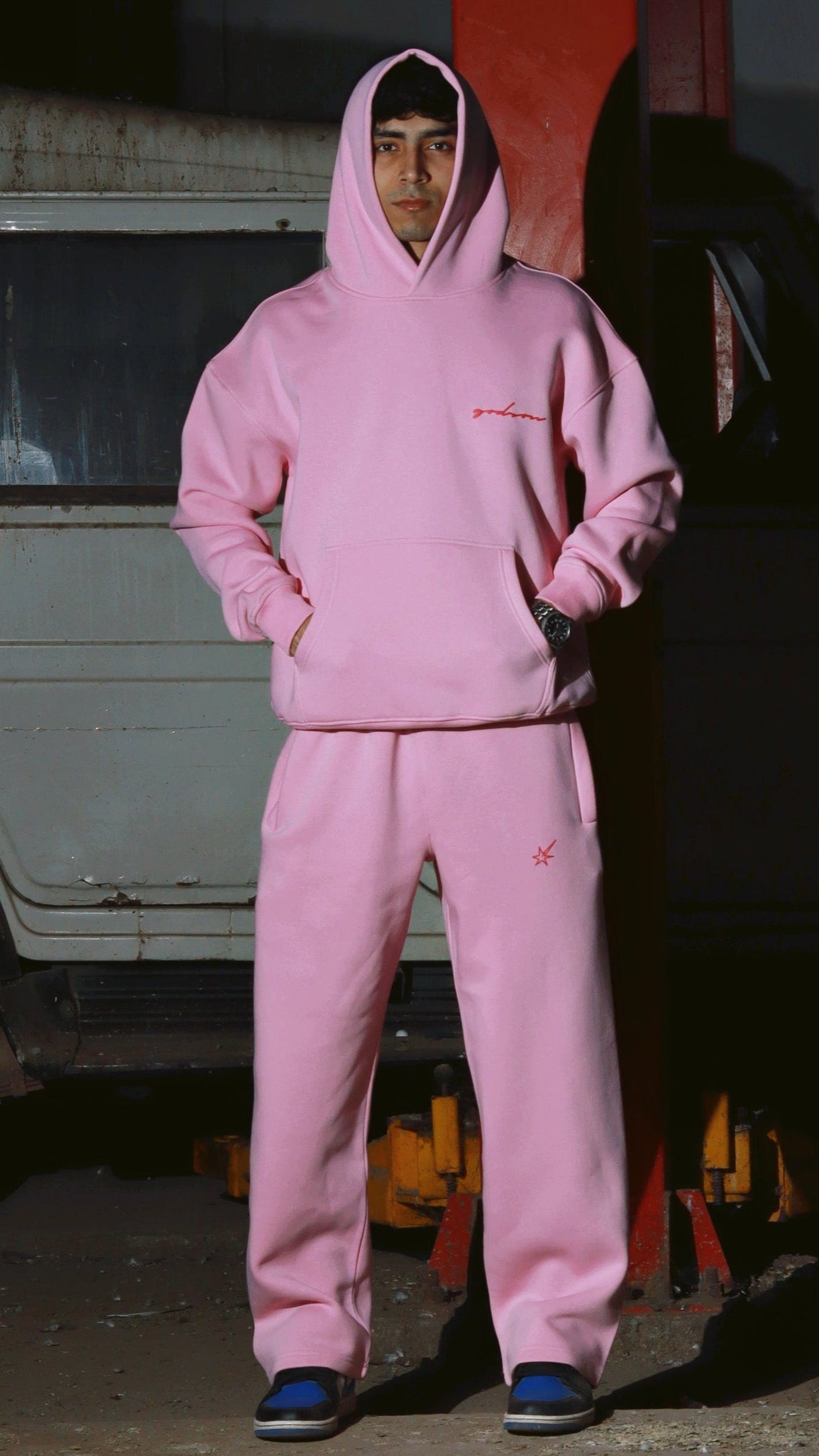 LHC HOODIE [PINK]